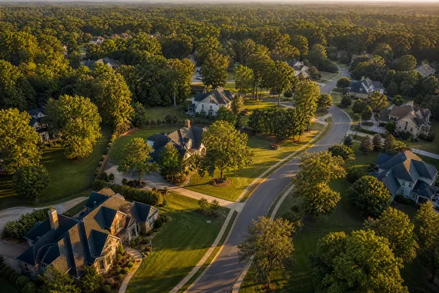 Waxhaw NC aerial view